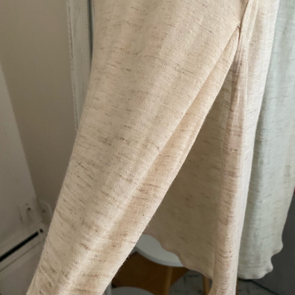 Wilfred Beige Minimalist Shirt - Picture 5 of 7